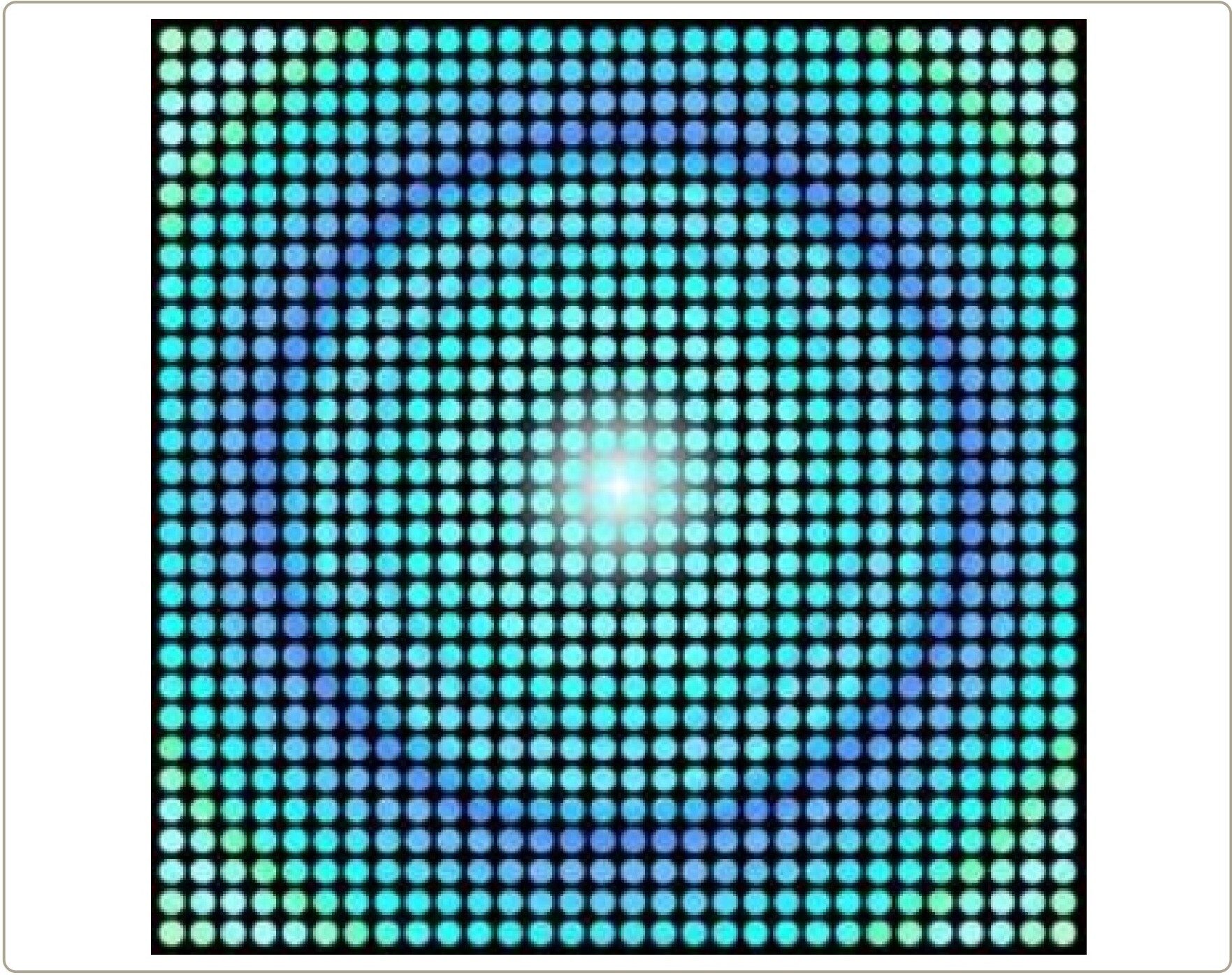 Blue Pyramid — Ron Agam