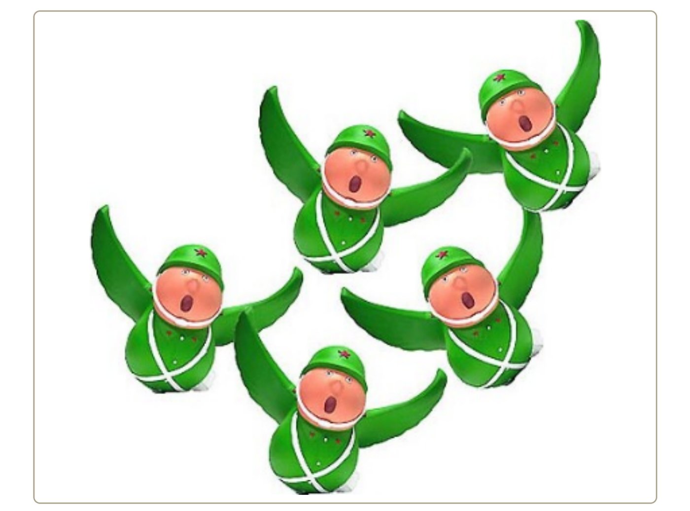 1 set of Flying Soldiers (#6, #7, #8, #9, #10) — Feng-ling Qin