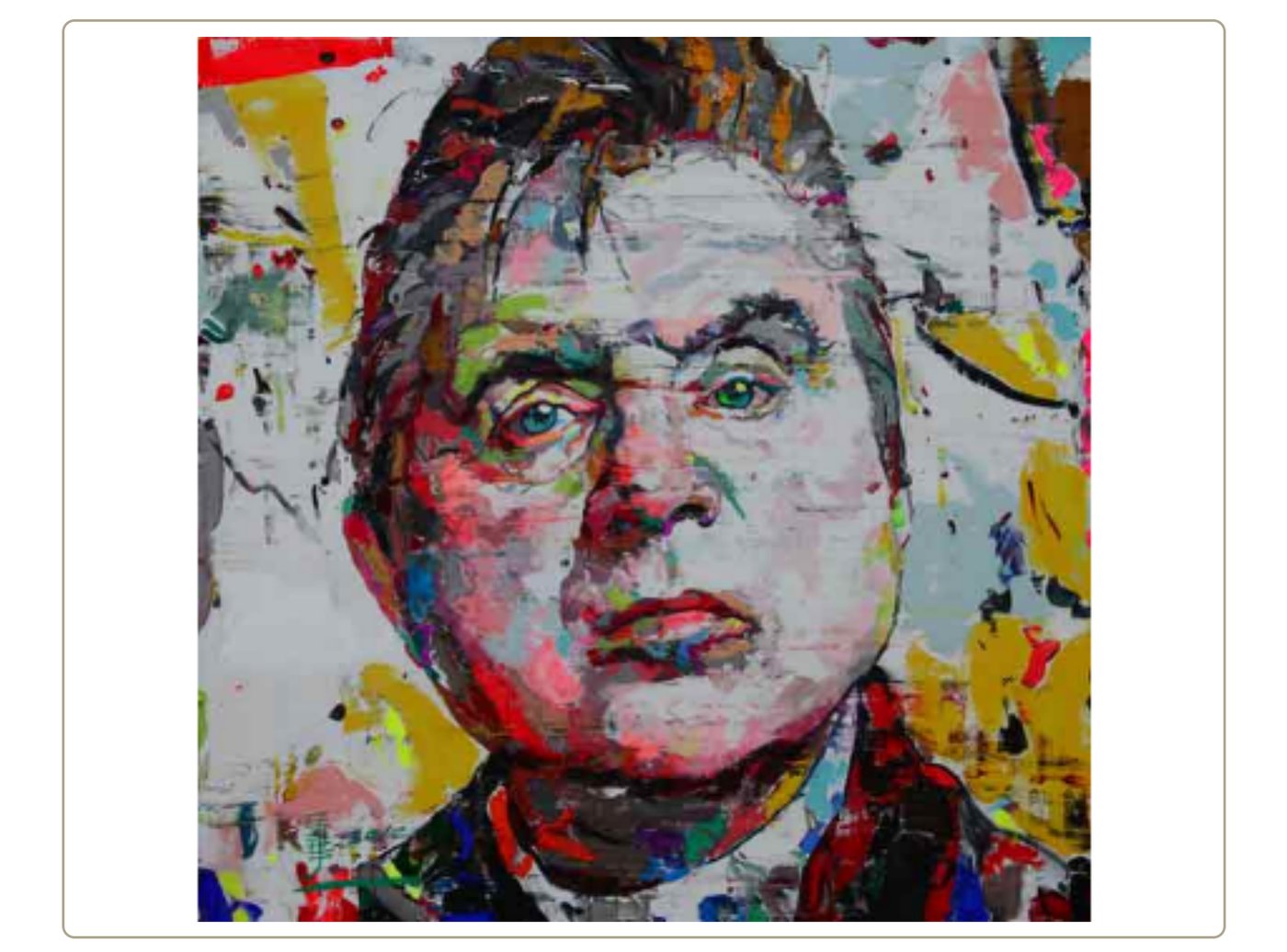 Portrait of Francis Bacon — Zhenyu Ren