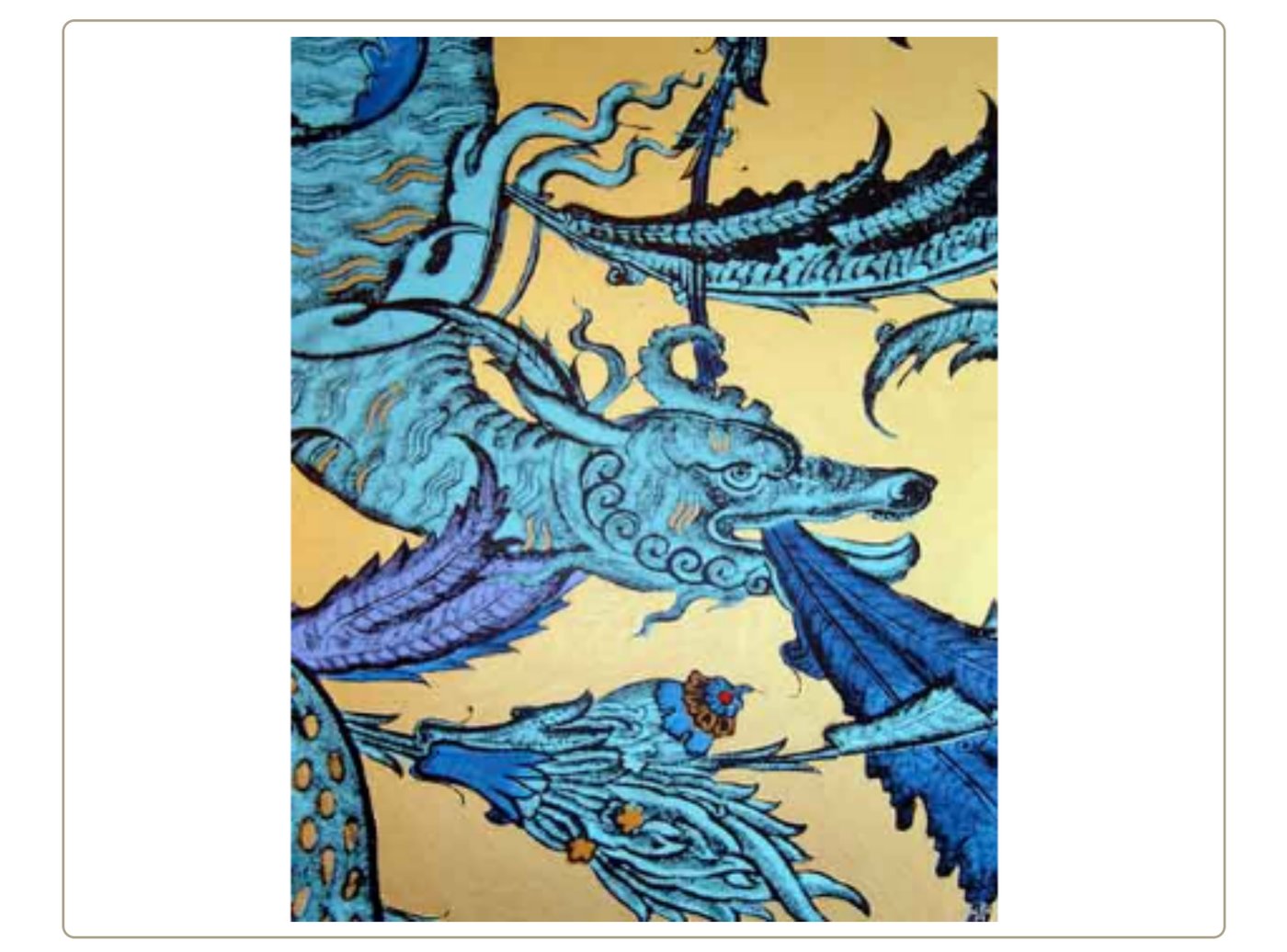 Dragon arabesque — Alain Rodier